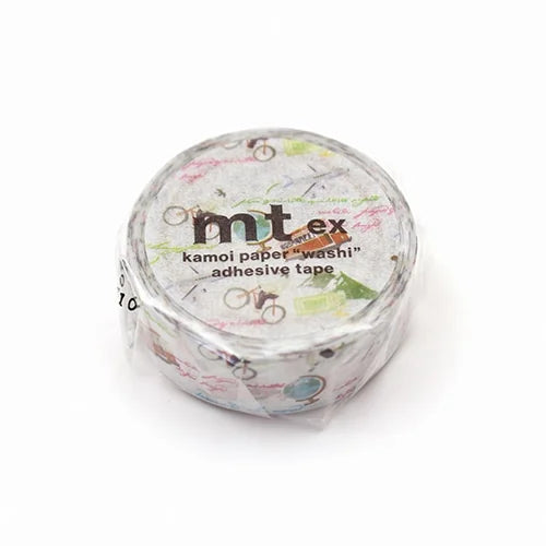 mt Masking Tape ex – Words of the World, 15mm×7m