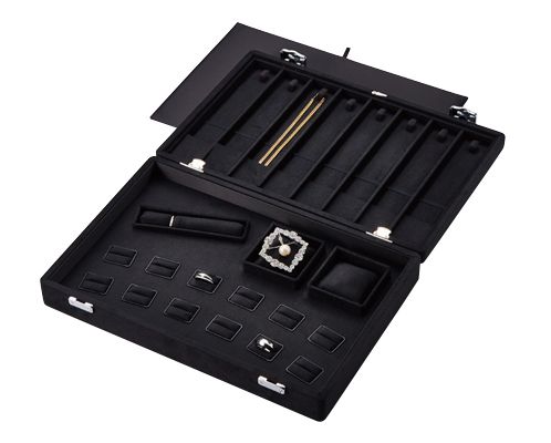 Ring and Necklace Storage Case, Case for Outside Sales and Carrying, Stock Case Series AR-597