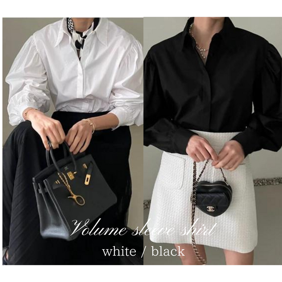 volume sleeve shirt