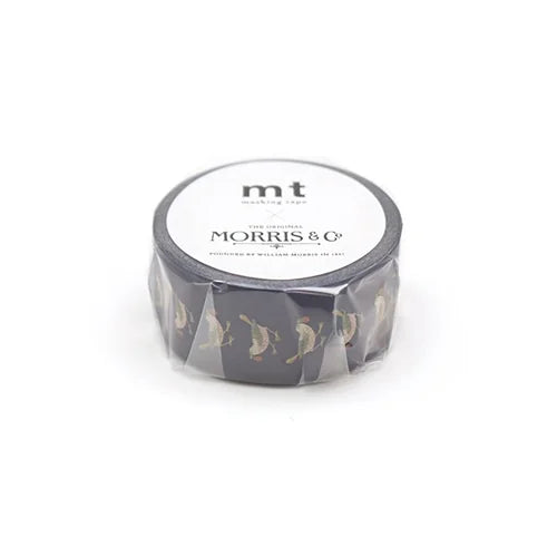 mt Masking Tape – Morris & Co.: Strawberry Thief Bird, 20mm×7m
