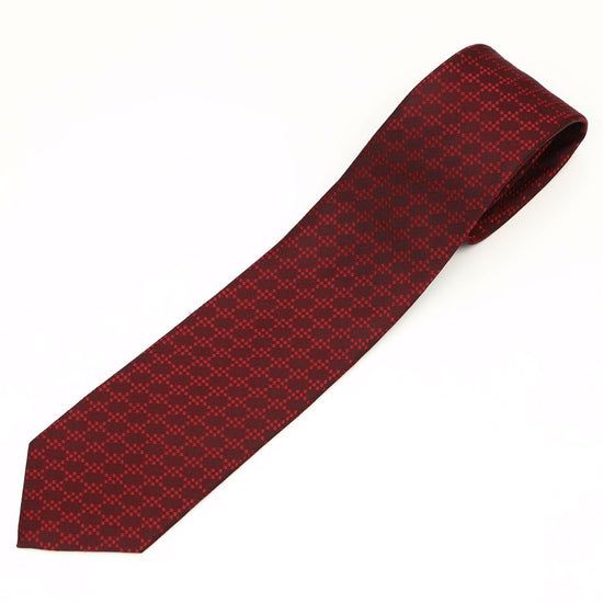 Necktie Kyoto woven silk diamond pattern - 25. Diamond Made in Japan