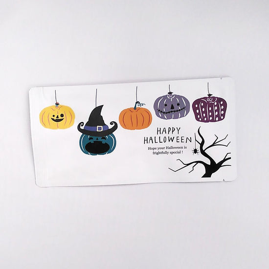 Tea Mail (Halloween_Jack Lantern B, Lemon Japanese black tea bag 3g x 5P)[Black Tea/Gift].