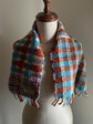 Handwoven tweed shawl ♡♤ ♭64 [made with apparel leftover yarn]