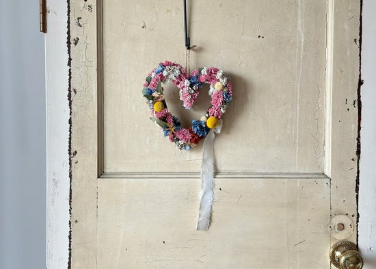 Colorful Heart Wreath