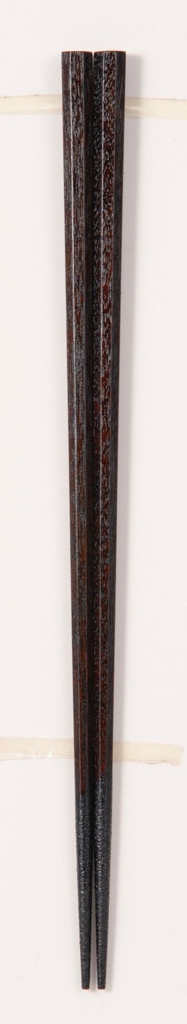 SF-0774 Yamanakanuri-Domestic chopsticks, octagonal chopsticks by Shoji Kuboze, traditional craftsman, dark brown sliding (with slip stop)