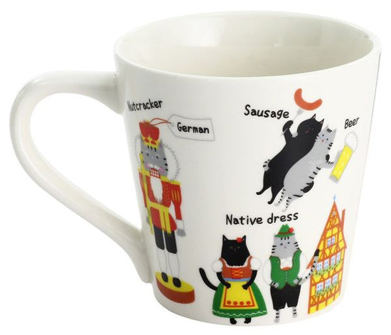 Cat Flag Mug GERMANY (13102)