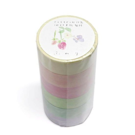 Masking Tape – Miki Tamura Torn-Paper Collage 6-Color Set
