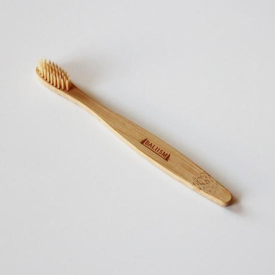 Bamboo Toothbrush for Kids (Flat Type) BAMBOO TOOTHBRUSH for Kids BTK-02 | BALIISM