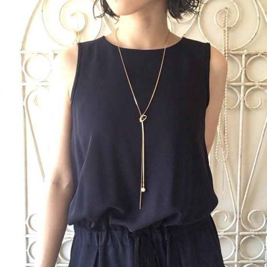 코튼 펄 라리아트