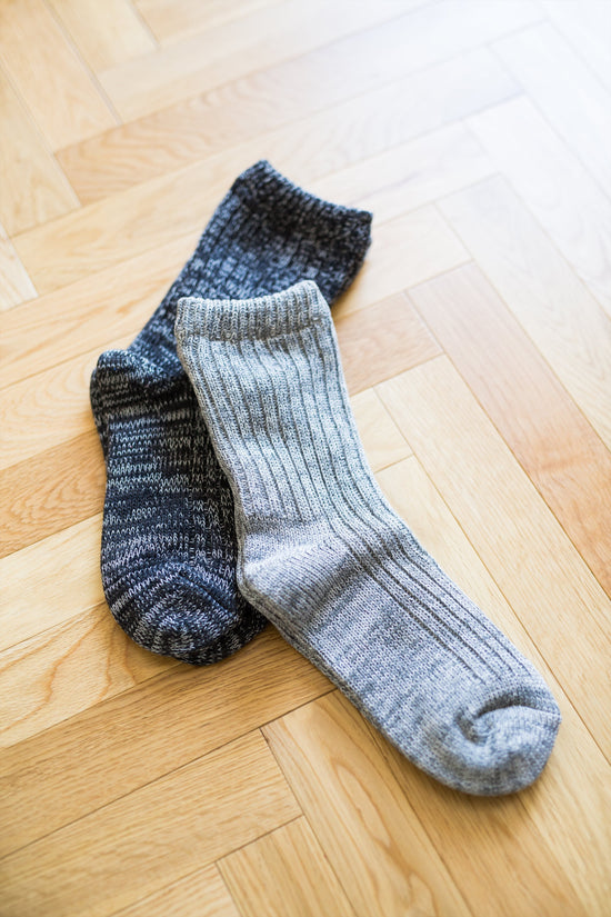 Silk and Cotton Double Socks