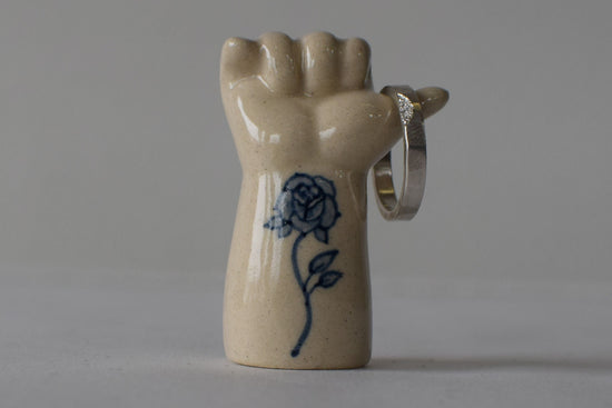 Ceramic Art Hand2 Painting B