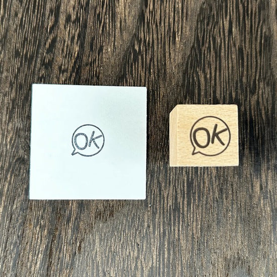 Arte Wood Stamp – OK