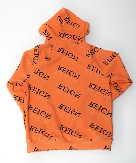 Monogram hoodie(Orange)