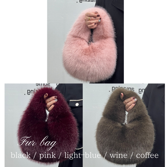 Fur bag [5 colors]