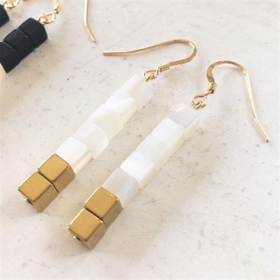 Cube MIx short pierce/earring