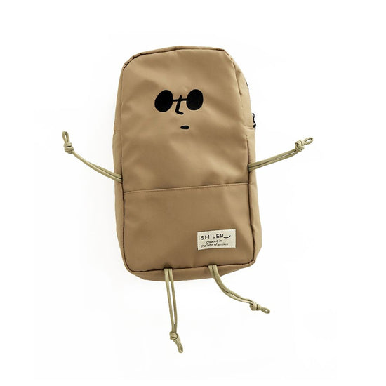 [Buddy Bag - beige] Unisex body bag