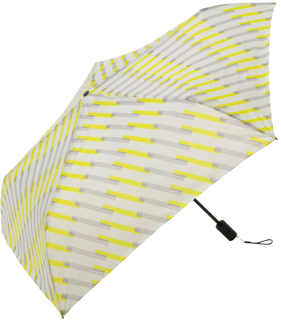 Folding Umbrella Automatic / Block Pattern Mini