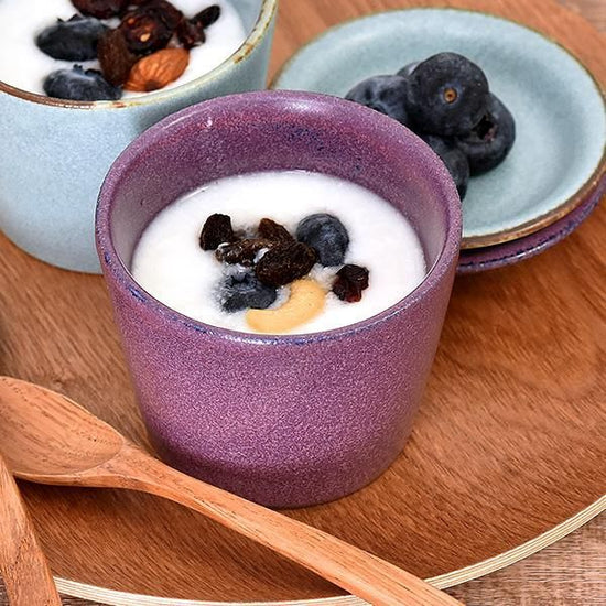 Veggie Color Violet Soba Inokuchi, purple type Japanese Tableware, Soba Accessories, Made in Japan, Minoyaki, Sake, Stylish, Modern