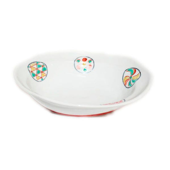 [Eisyou] Rounded pattern 6" oval bowl