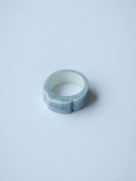 Mokkou Ring - Blue gray