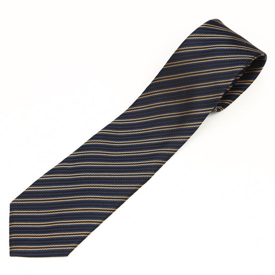 Necktie Kyoto silk stripe - 26. Esprit Esprit Made in Japan