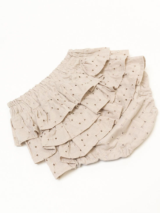 Frilled Pants Circle Lace (GY)