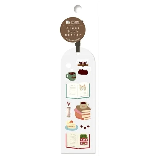 Furukawa Shiko Clear Bookmark – Books and Coffee