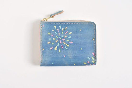 Fireworks No.27 (L-shape zipper mini wallet)