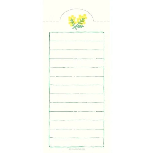 Furukawa Shiko Soebumi Bookmark Notes – Mimosa