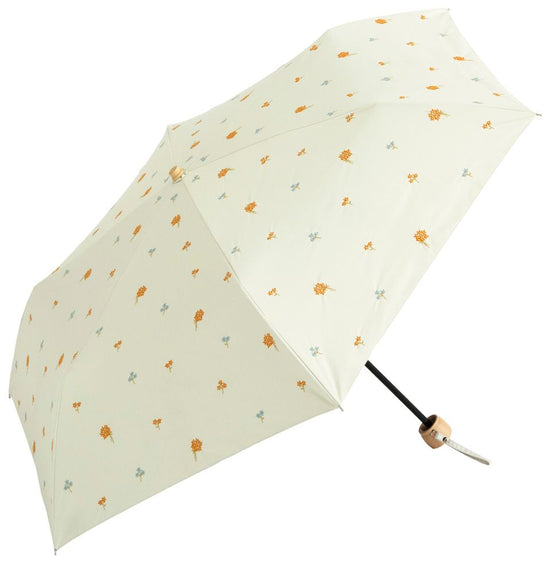 Folding Umbrella with Motif Embroidery Mini