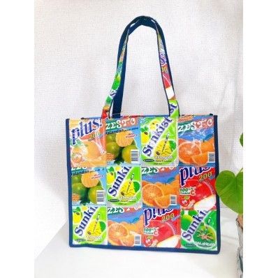 Mixed Juice Upcycled Tote