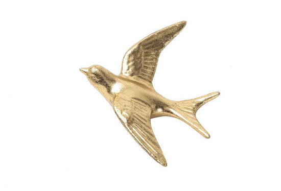 Wall decoration (gold bird L) M45-1035L