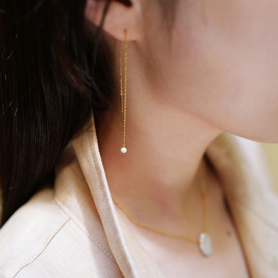 Koyuki Long Pierced earrings