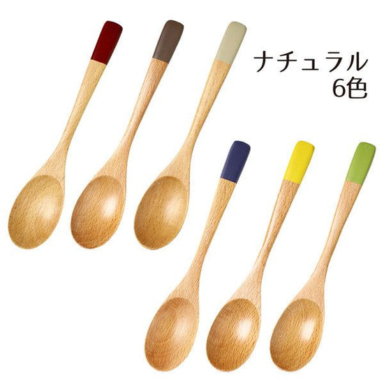 Beech Flower Spoon Natural (6 colors)