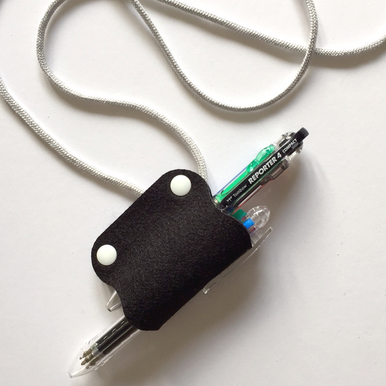 Pen Holder W〈Black