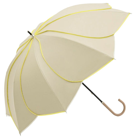 Long Umbrella with Bicolor Piping