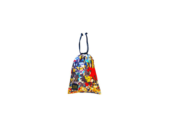 HAURA Drawstring Bags, Gunshu Pattern, S size
