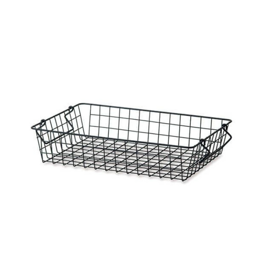 63670 Stacking basket, black