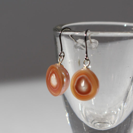 [One of a kind] SV Freshwater Pearl Pierced earrings / ep-034p-02