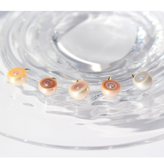 [One of a kind] K18yg freshwater pearl year round pearl pendant top / s-nl011