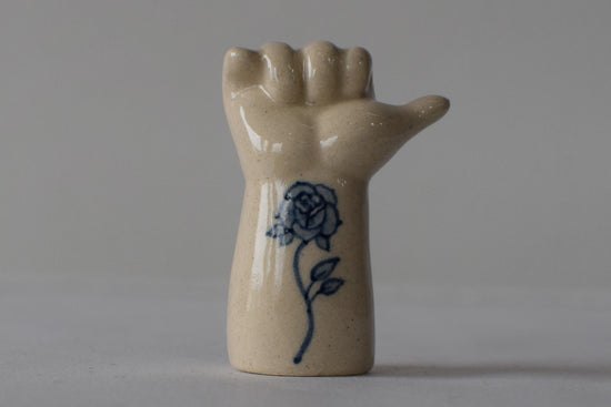 Ceramic Art Hand2 Painting B