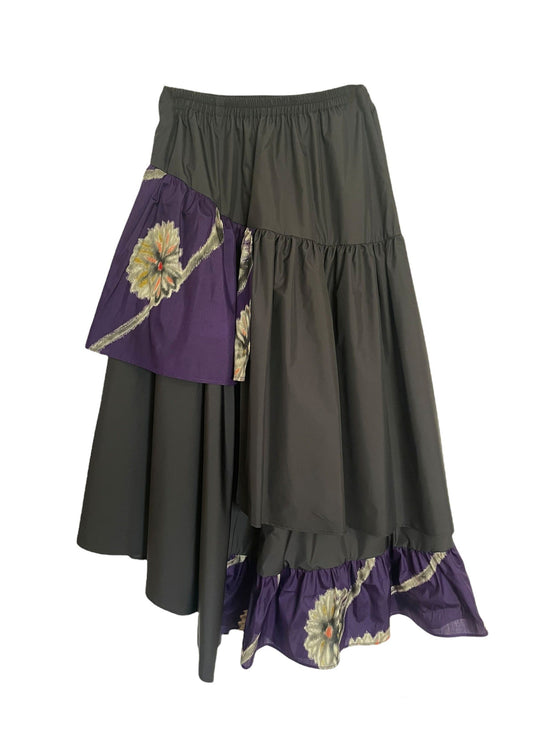 Meisen Layered Skirt Ancient Purple