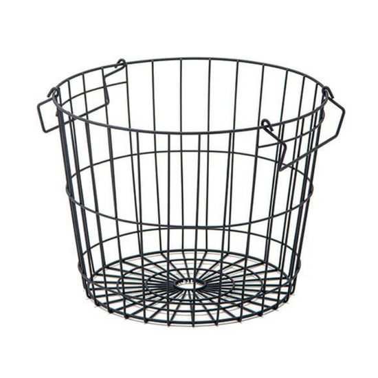 63681 Stacking basket, black