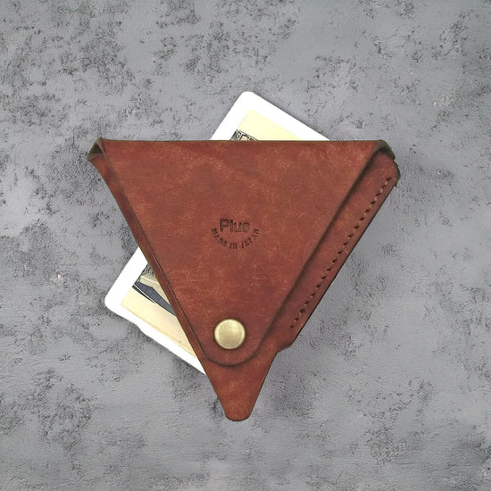 Money clip & coin purse plus leather