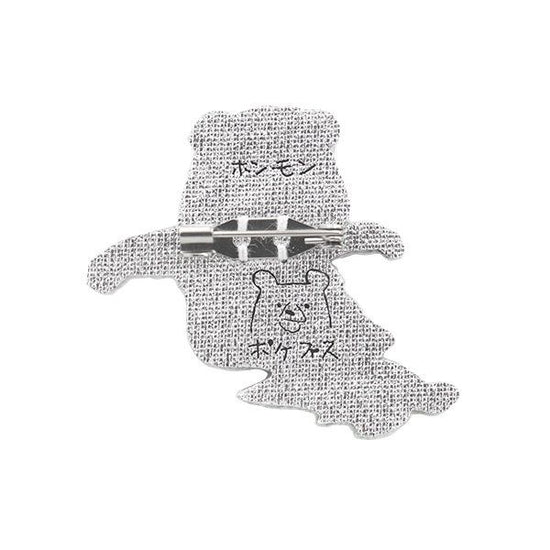 pokefasu pokefasu spacuma brooch bear badge