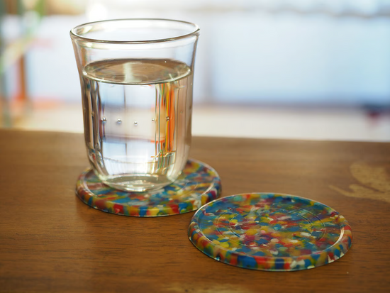 Coaster [ripple] set of 5 /boxed