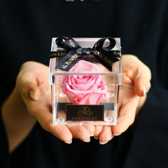 Crystal rose Box Classic petal <pink>.