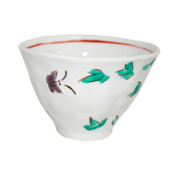 [Eisyou] Rice bowl with peony design by hand (small)