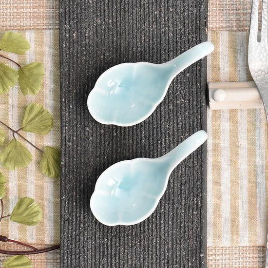 Flower Amuse Light Blue Blue Japanese Tableware, Delicacies, Petit Bowl, Made in Japan, Minoyaki