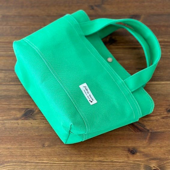 <New Item>S Tote of Solid Canvas *Light Green